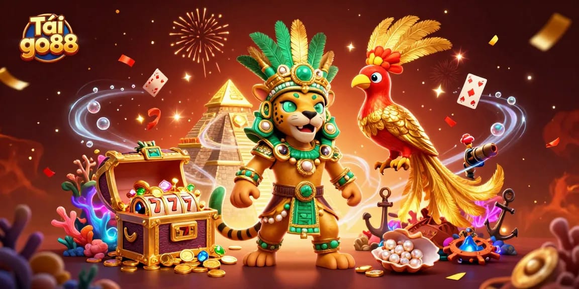 Experience thrilling wins with Tải go88 as the jaguar priest unveils riches and excitement in vibrant casino scenes.