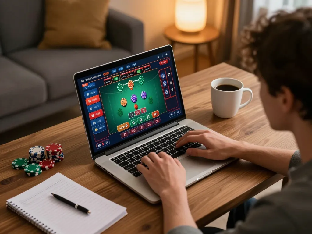 Engaging gameplay experience in the casino app Link vào Ta88, showcasing vibrant user interface and strategic betting.