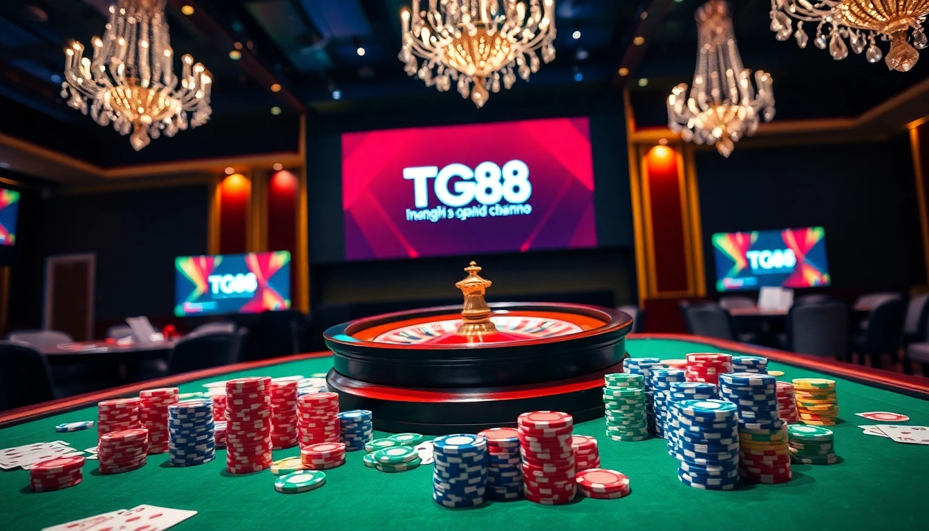 Experience thrilling casino games at https://tg88co.com/ with exciting roulette and poker action.