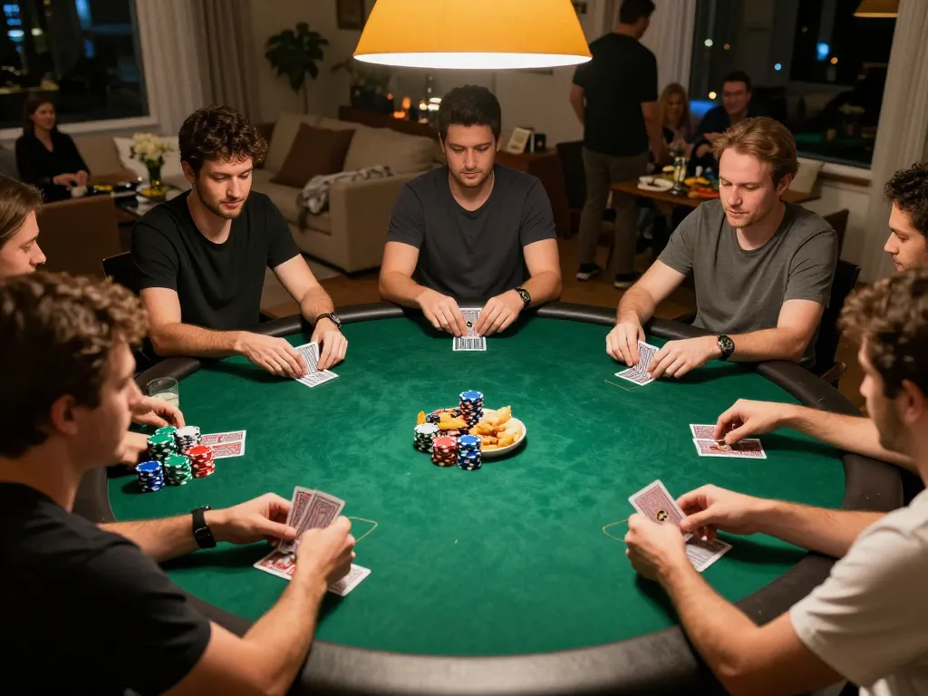 Players enjoy an engaging home poker night with 888b as a key player experience