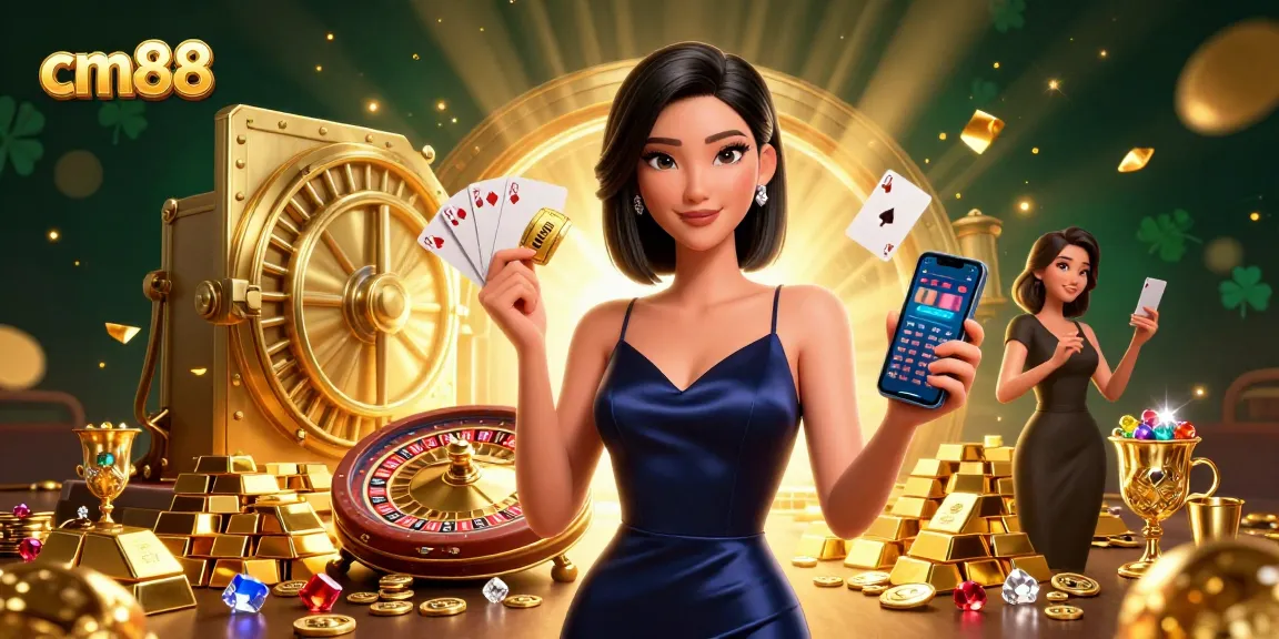 Experience the thrill at cm88 casino with stunning visuals of gaming excitement.