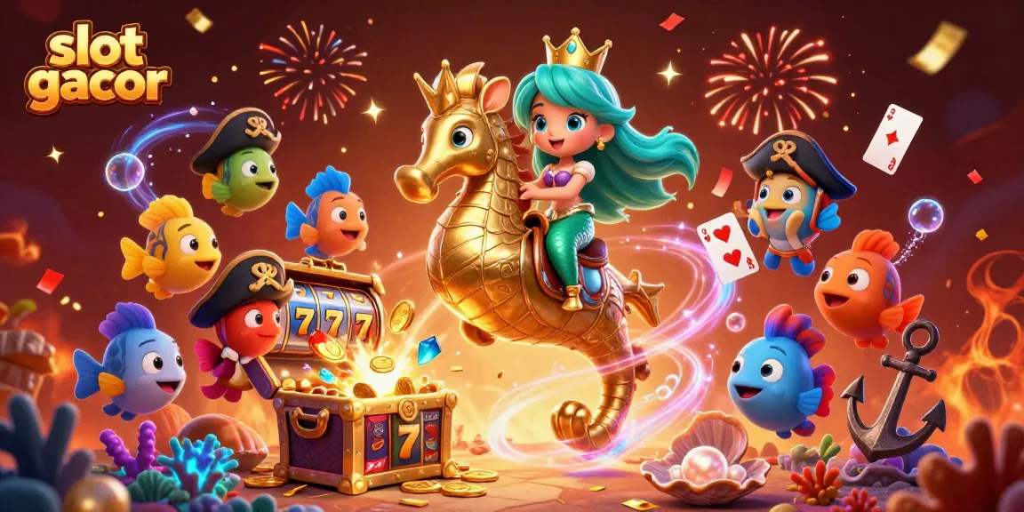 Engage with slot gacor in a vibrant underwater realm filled with treasures and dynamic game elements.