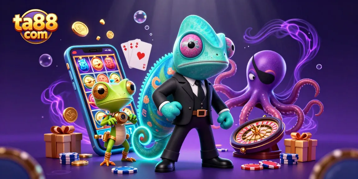 Engage with thrilling games at ta88 com featuring vibrant slot games, immersive characters, and dynamic casino elements.