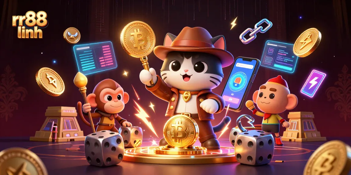Experience rr88 linh's thrilling adventure in a vibrant casino world filled with treasures.