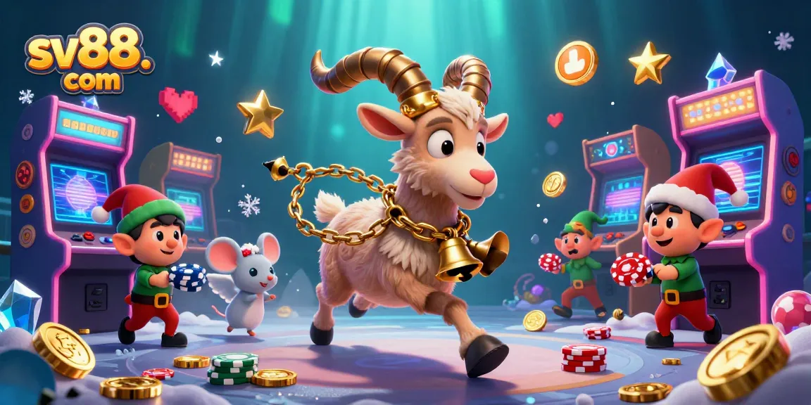 Experience spirited gambling excitement at sv88. com with cartoon characters amid vibrant casino elements.
