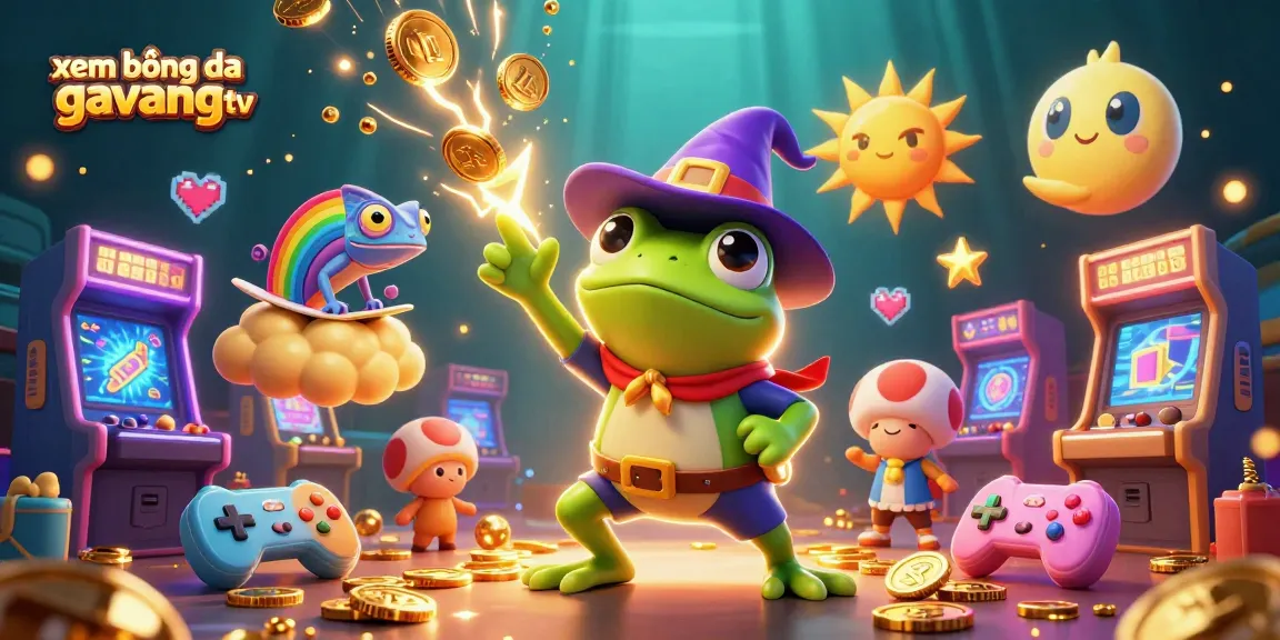 Experience the excitement of xem bóng đá gavangtv with dynamic 3D characters and vibrant casino elements.