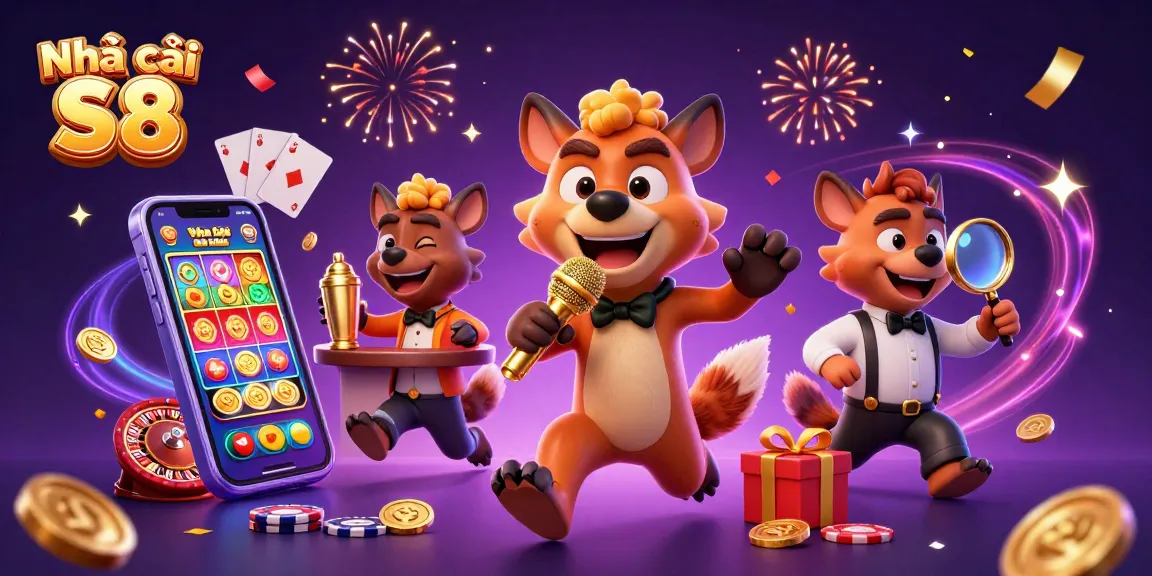 Experience the vibrant world of Nhà cái S8 where excitement arises with thrilling slots and bustling casino activities.